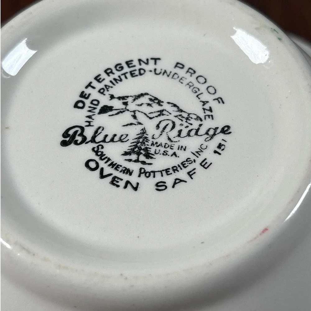Blue Ridge Southern Potteries blue ridge